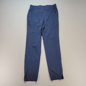 Eddie Bauer Trail Pants Womens Small Blue Outdoor Hiking Elastic Waist 1583701